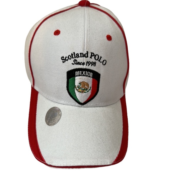 🌺 Scotland POLO Mexico Adjustable STARBOX CAPS Collection - Picture 1 of 5